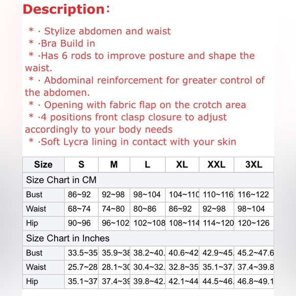 High compression  Fajas Colombians Shapewear for Women Tummy Control - Picture 3 of 14